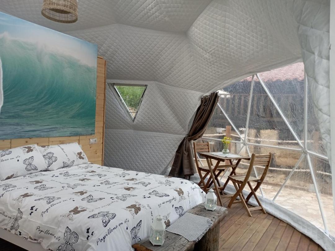 Glamping Quintana Hotel Gijon Exterior photo